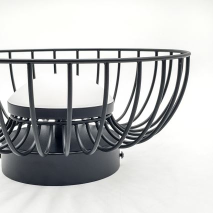 LED-taklampa BETSY LED/12W/230V Ø 25 cm svart