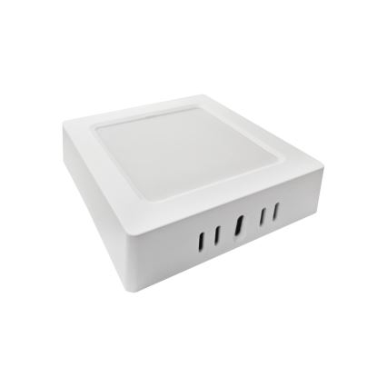 LED taklampa BLOCK LED/6W/230V 4000K 12x12 cm vit