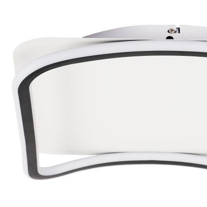 LED taklampa CALI LED/30W/230V 40x40 cm svart