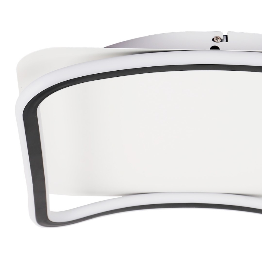 LED taklampa CALI LED/30W/230V 40x40 cm svart