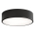 LED Taklampa CLEO LED/24W/230V 3000K Ø 30 cm svart