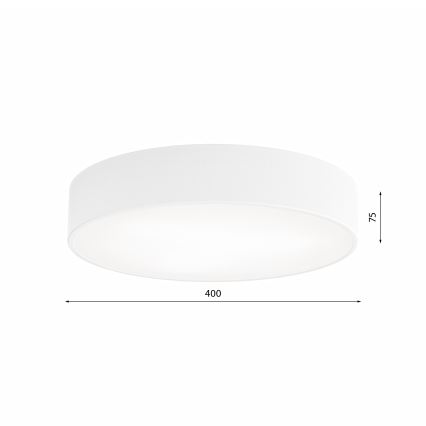 LED Taklampa CLEO LED/43W/230V 3000K Ø 40 cm vit