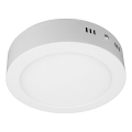 LED taklampa DIEGO LED/12W/230V 4000K IP40 Ø 16,5 cm vit