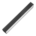 LED taklampa DONAR LED/28W/230V 4000K 120 cm svart