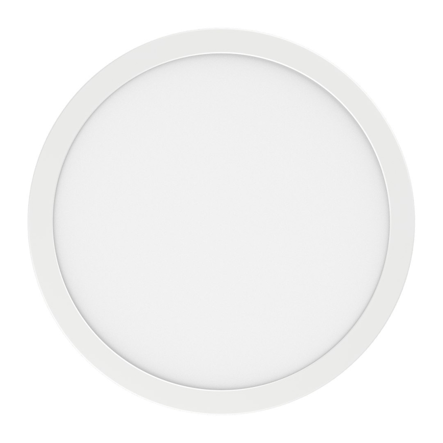 LED-taklampa EVORA LED, 18 W, 230 V, 3000/4000/6000 K, Ø 22,5 cm, vit