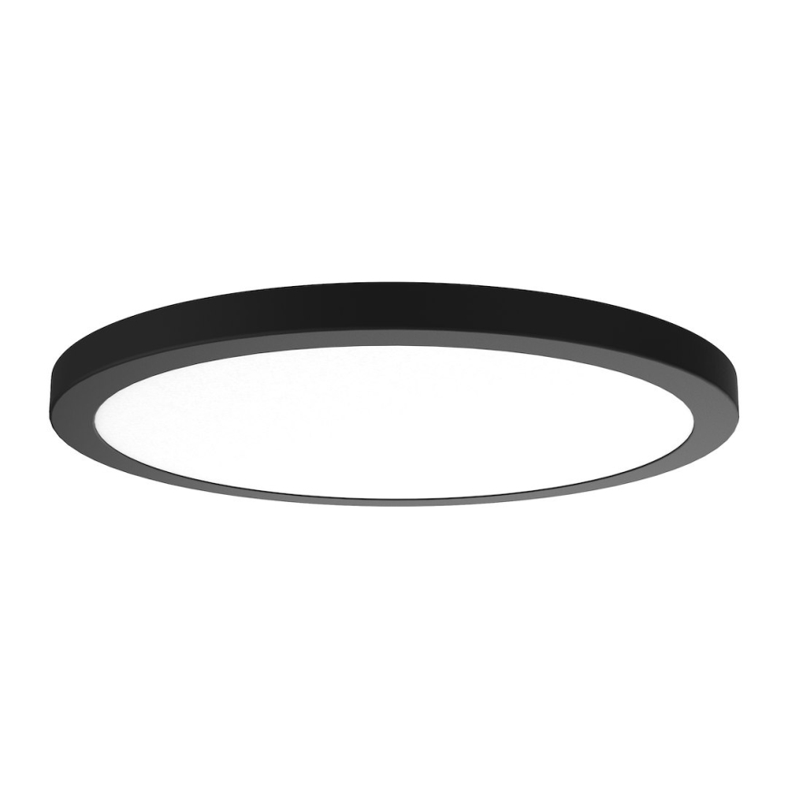 LED-taklampa EVORA LED/24W/230V 3000/4000/6000K Ø 30 cm svart