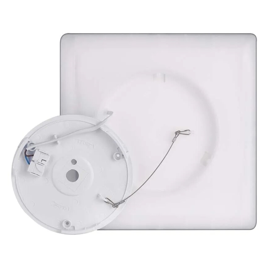 LED taklampa FLORI LED/18W/230V 4000K svart 29x29 cm