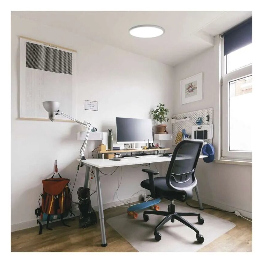 LED taklampa FLORI LED/18W/230V 4000K vit diameter 29 cm