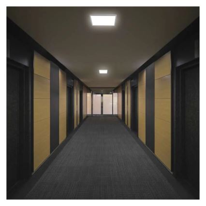 LED taklampa FLORI LED/22W/230V 4000K vit 42x42 cm