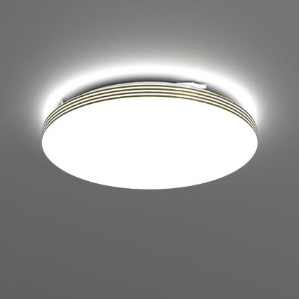 LED taklampa för badrum BEVER LED/16W/230V 4000K diameter 33 cm IP44