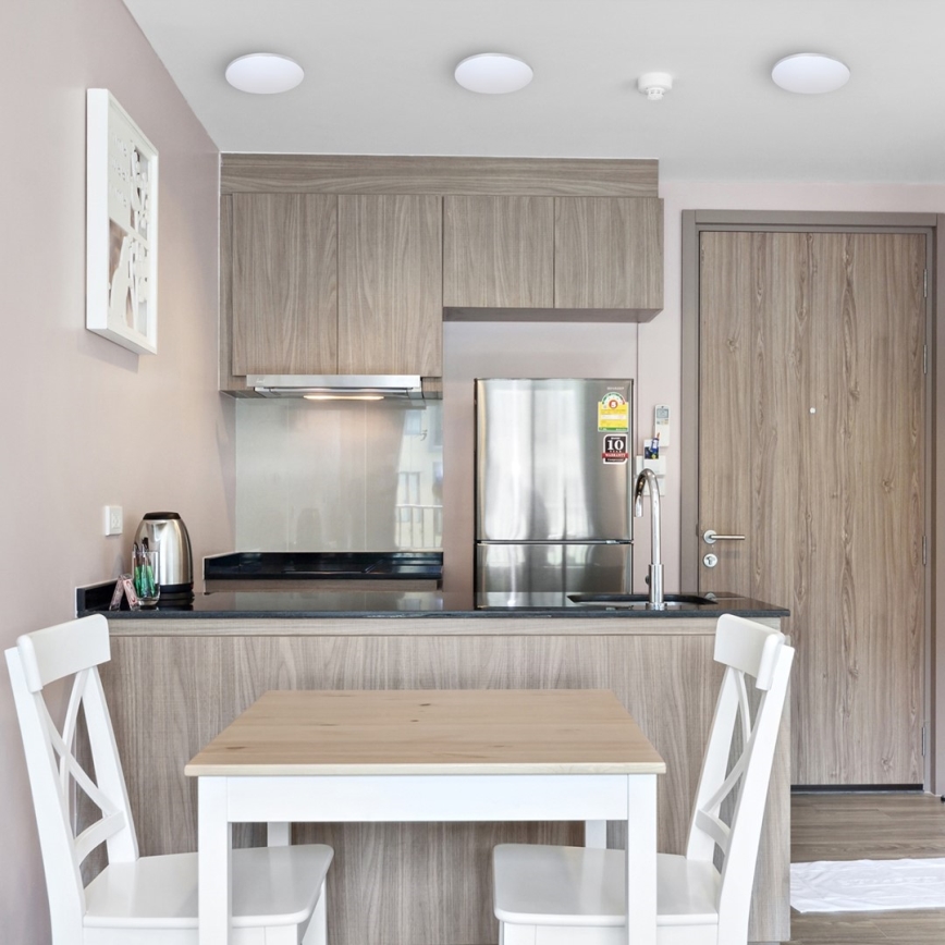 LED taklampa för badrum BRAVO LED/10W/230V 4000K diameter 26 cm IP44