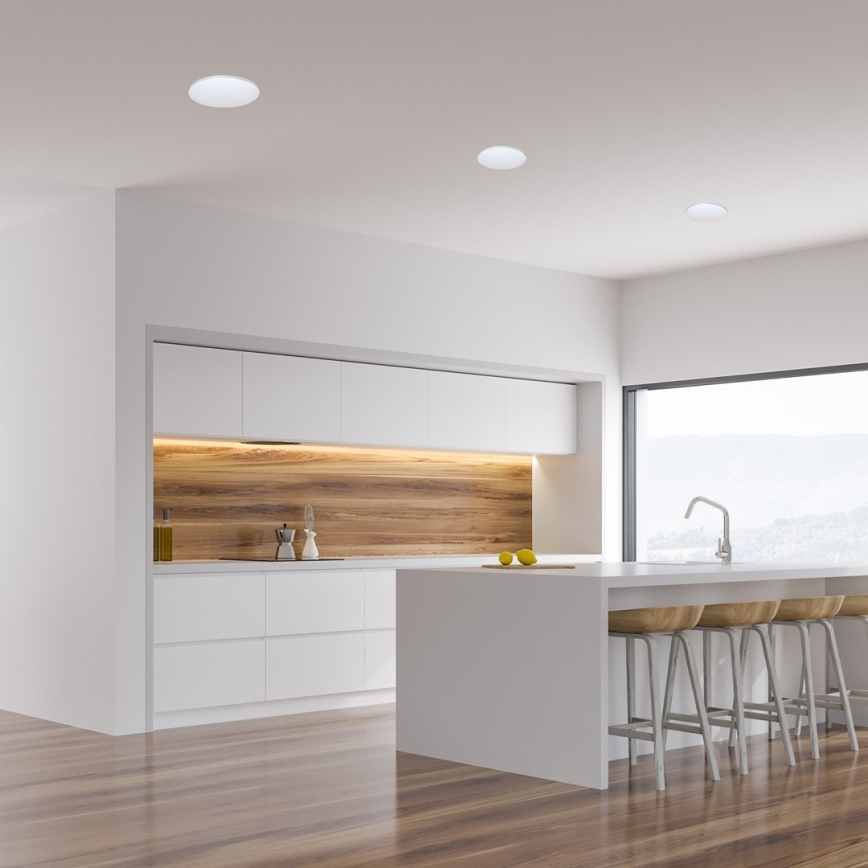 LED taklampa för badrum BRAVO LED/16W/230V 4000K diameter 33 cm IP44