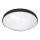 LED taklampa för badrum CIRCLE LED/12W/230V 4000K diameter 25 cm IP44 svart