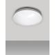 LED taklampa för badrum CIRCLE LED/12W/230V 4000K diameter 25 cm IP44 vit