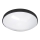 LED taklampa för badrum CIRCLE LED/24W/230V 4000K diameter 37 cm IP44 svart