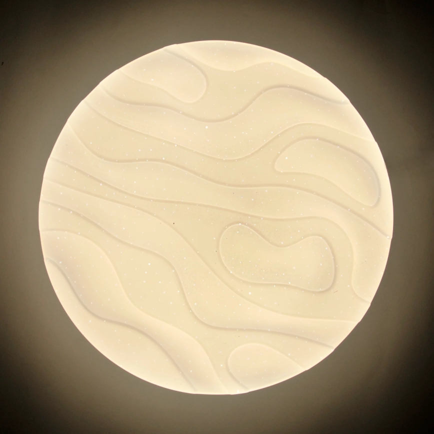 LED taklampa för badrum CLOUD LED/24W/230V diameter 38 cm IP44