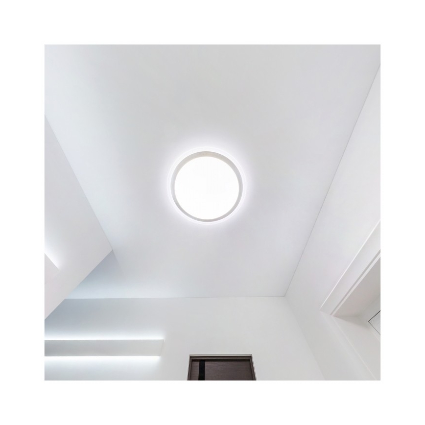 LED takarmatur för badrum DEFENDER LED/12/18/24W/230V 3000/4000/6500K IP65 Ø 30 cm vit