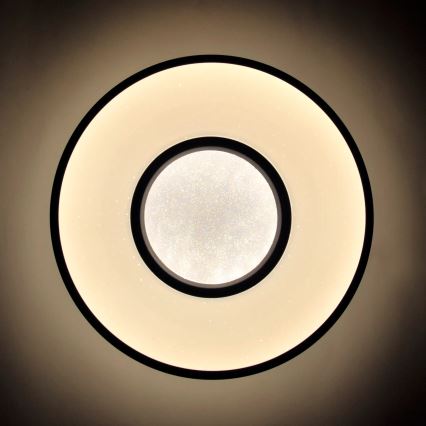 LED taklampa för badrum DETROIT LED/18W/230V diameter 33 cm IP44