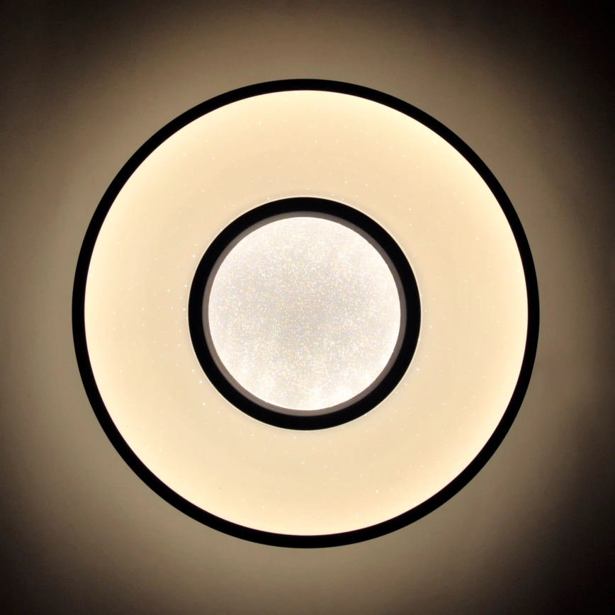 LED taklampa för badrum DETROIT LED/18W/230V diameter 33 cm IP44
