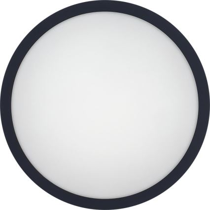 LED taklampa för badrum ELLÉ LED/24W/230V 3000/4000/6500K diameter 26 cm IP54 antracit