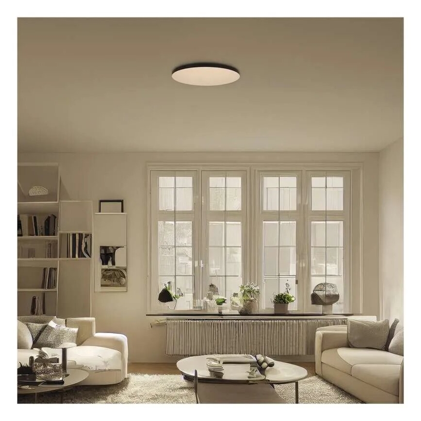 LED taklampa för badrum LED/18W/230V 3000/4000/5700K IP55 svart