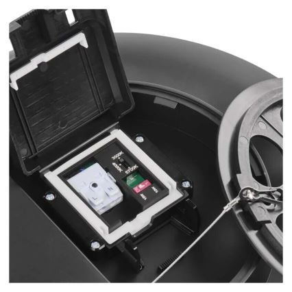 LED taklampa för badrum LED/18W/230V 3000/4000/5700K IP55 svart