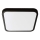 LED taklampa för badrum LED/18W/230V 6500K IP44 25x25 cm svart