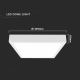 LED taklampa för badrum LED/24W/230V 3000K IP44 vit