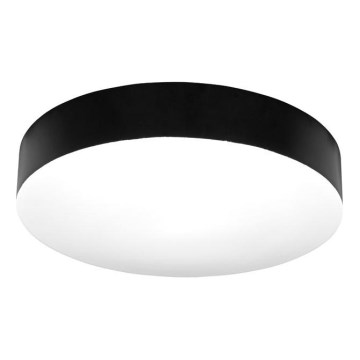 LED taklampa för badrum MAKARON LED/50W/230V 3000/4000/6000K diameter 50 cm IP44 svart
