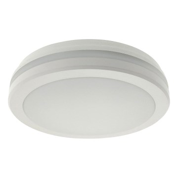 LED taklampa för badrum med rörelsesensor LED/20W/230V 3000/4000/6500K Ø 23 cm IP54 vit