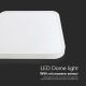 LED taklampa för badrum med sensor LED/18W/230V 4000K IP44 vit + fjärrkontroll