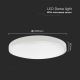 LED taklampa för badrum med sensor LED/18W/230V 6500K IP44 vit + fjärrkontroll