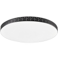 LED taklampa för badrum MOON LED/18W/230V svart IP44