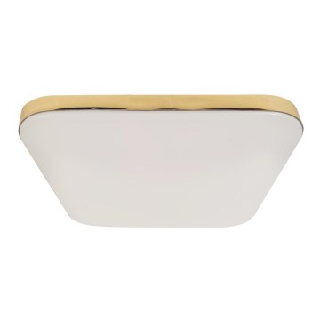 LED taklampa för badrum NEMO LED/17W/230V IP44 gyllene