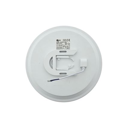 LED taklampa för badrum RIMA LED/10W/230V Ø 22,5 cm IP44 vit