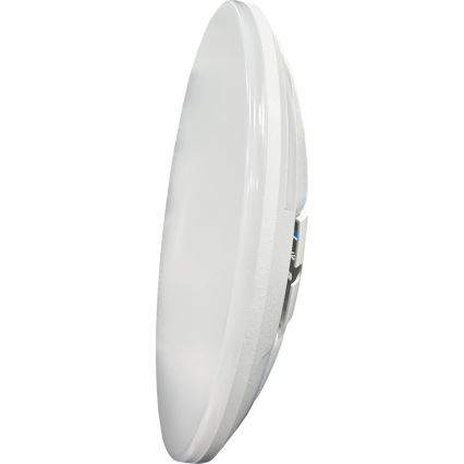 LED ljusreglerad taklampa till badrum SLIDE LED/6/12/18/24W/230V 2900/4000/6200K IP44 vit