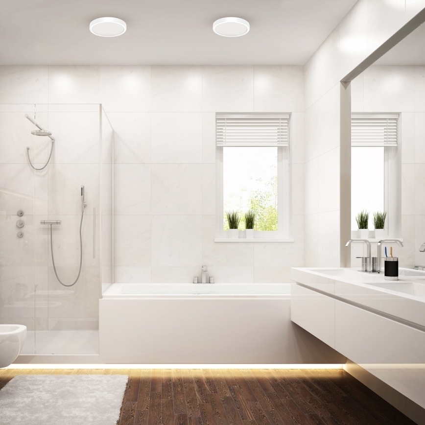 LED taklampa för badrum VERA LED/12W/230V 4000K IP65 vit