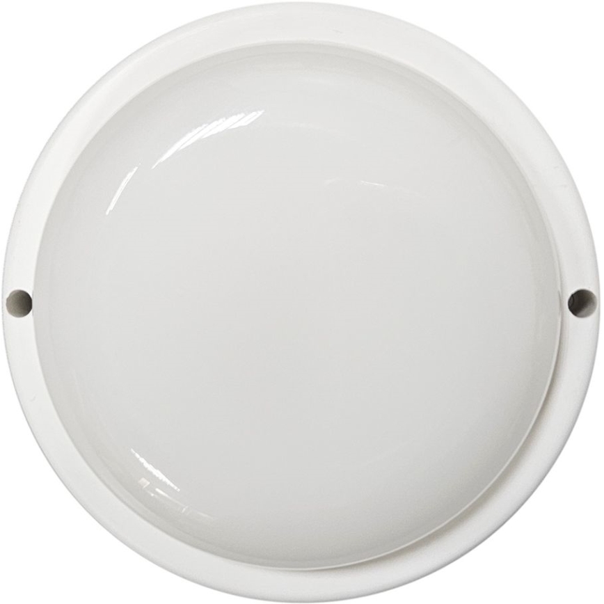 LED taklampa för utomhusbruk LED/15W/230V 4200K diameter 15,5 cm IP64 vit