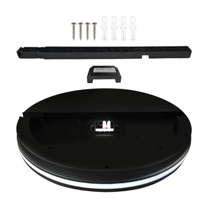 LED taklampa för utomhusbruk MARLON LED/18W/230V 4000K IP54 svart