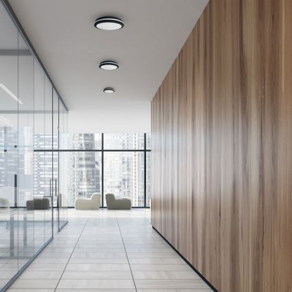 LED taklampa för utomhusbruk MARLON LED/36W/230V 4000K IP54 svart