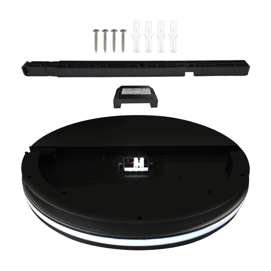 LED taklampa för utomhusbruk MARLON LED/36W/230V 4000K IP54 svart