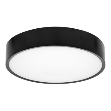 LED taklampa för utomhusbruk med sensor MARTIN LED/15W/230V 3000/4000K diameter 30 cm IP65 svart
