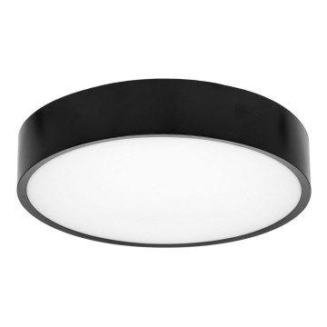 LED taklampa för utomhusbruk med sensor MARTIN LED/25W/230V 3000/4000K diameter 35 cm IP65 svart