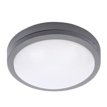 LED taklampa för utomhusbruk med sensor SIENA LED/20W/230V 4000K diameter 23 cm IP54