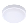 LED taklampa för utomhusbruk SIENA LED/13W/230V diameter 17 cm IP54 vit