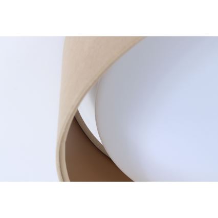 LED Taklampa GALAXY 1xLED/24W/230V Ø 44 cm beige/guld