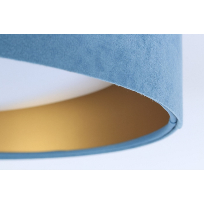 LED Taklampa GALAXY 1xLED/24W/230V Ø 44 cm blå/guld