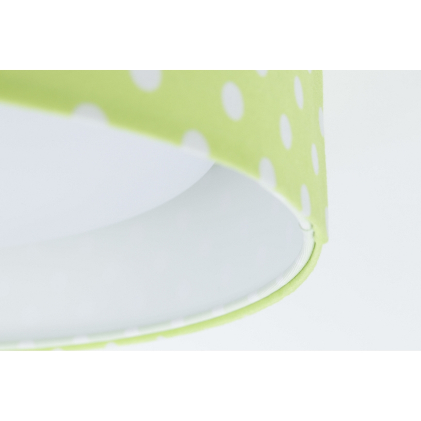 LED Barns taklampa GALAXY KIDS LED/24W/230V prickar grön/vit