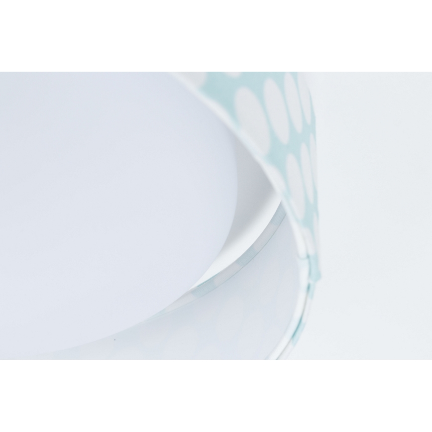 LED Barns taklampa GALAXY KIDS LED/24W/230V prickar grön/vit