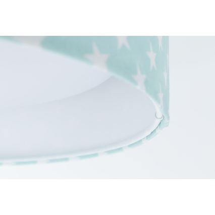 LED Barnlampa för tak GALAXY KIDS LED/24W/230V stjärnor grön/vit